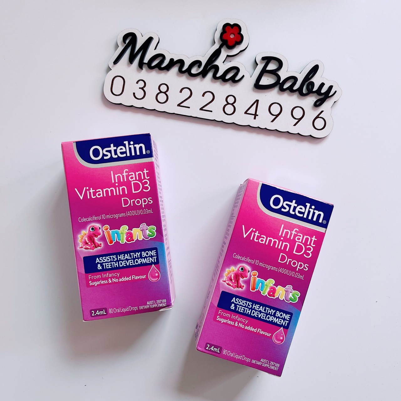 VITAMIN D3 OSTELIN DROPS DẠNG NƯỚC 2.4ML