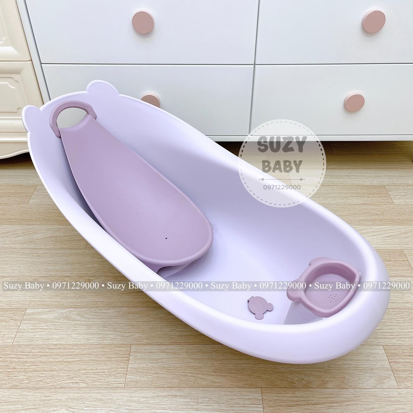 CHẬU TẮM PHI THUYỀN HÌNH GẤU CHO BÉ