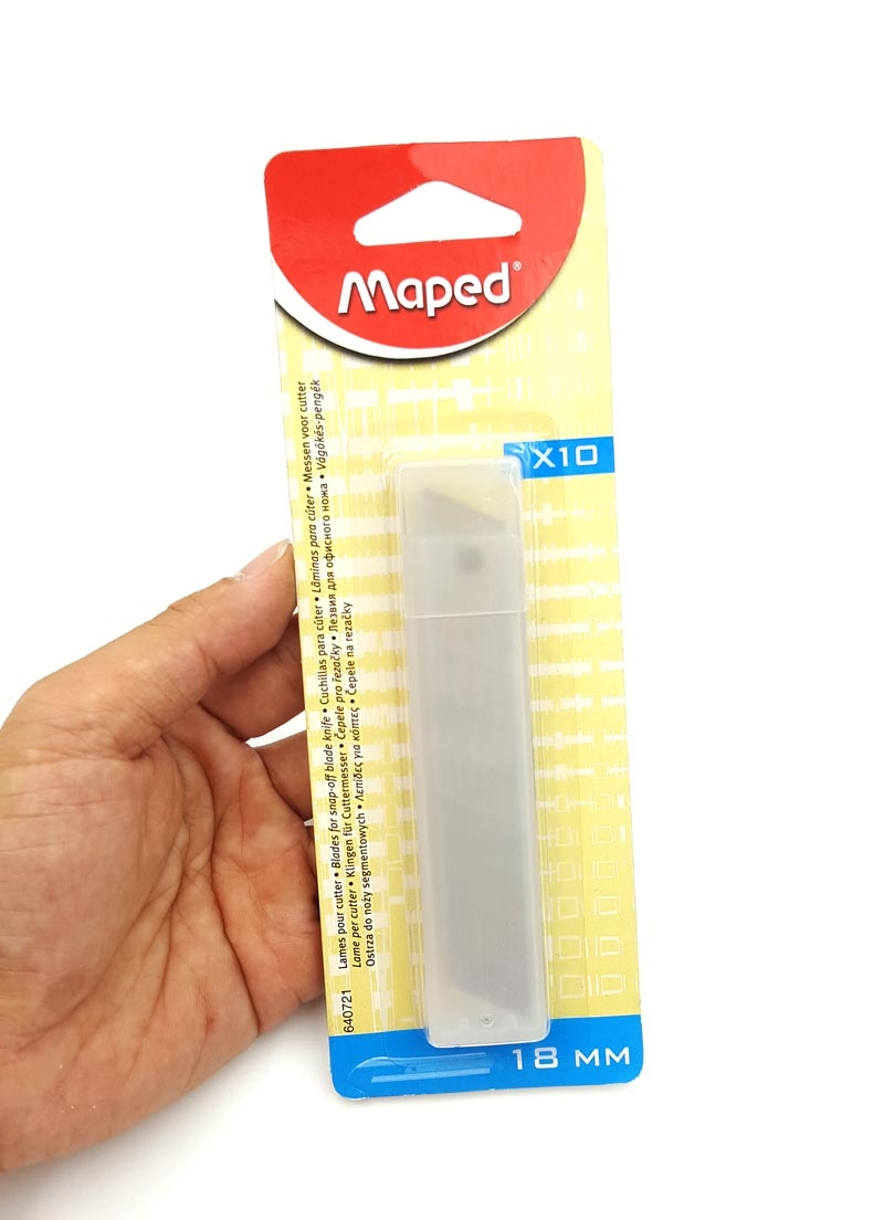 Lưỡi Dao Rọc Giấy Maped 18 mm - 640721