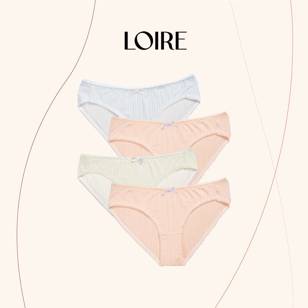 Combo 4 quần lót mềm mịn Loirechic QLBK15