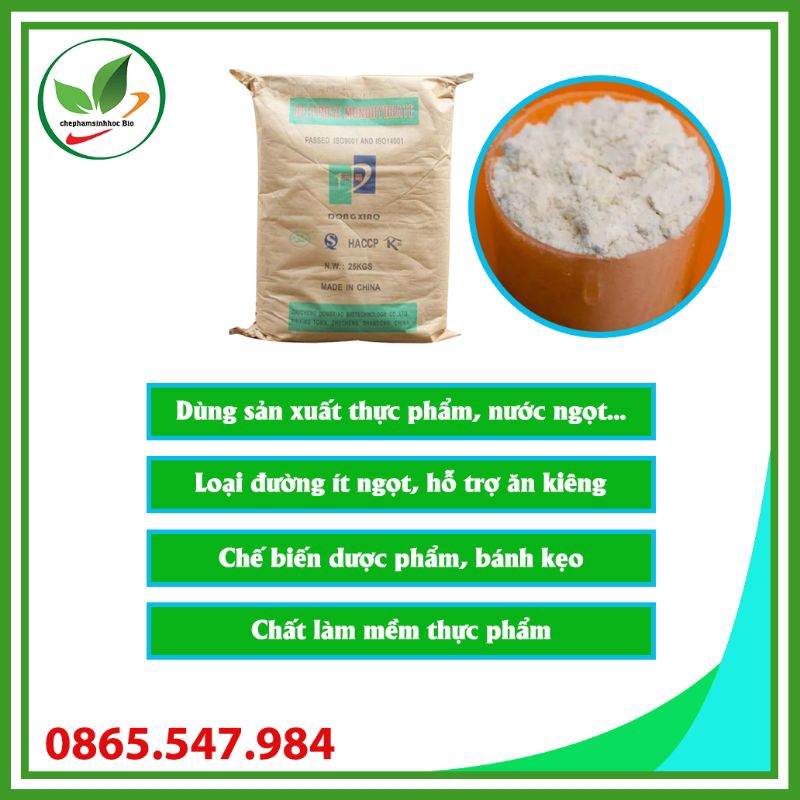 Đường DEXTROSE. Bao 1kg
