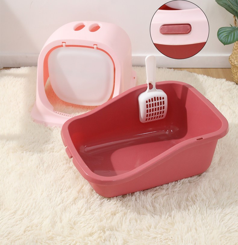 Nhà vệ sinh mèo hình trụ cho mèo - T3 PETS SHOP