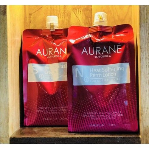 [HCM]Thuốc Mền Hóa Tóc Duỗi Aurane Số 1 túi 1000ml