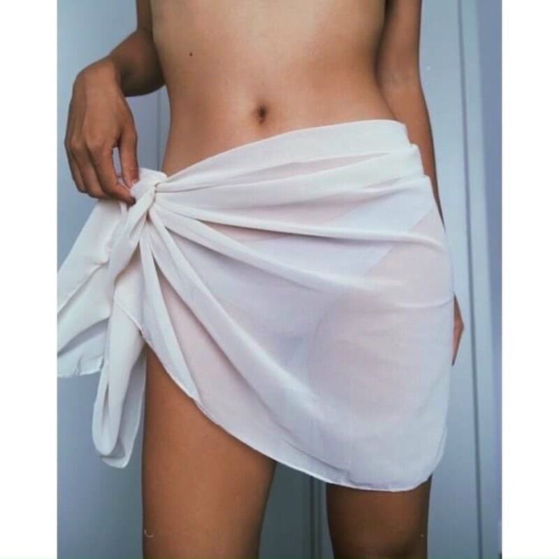 Khăn voan quấn bikini nhiều màu siêu đẹp.