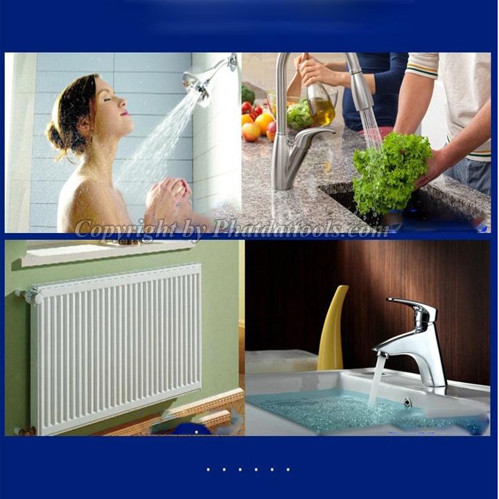 Máy Bơm Tăng Áp Đóng NgắtTự Động -Tăng Áp Cho Máy Giặt, Sen Vòi, Bình Nóng Lạnh,Thiết Bị Vệ Sinh