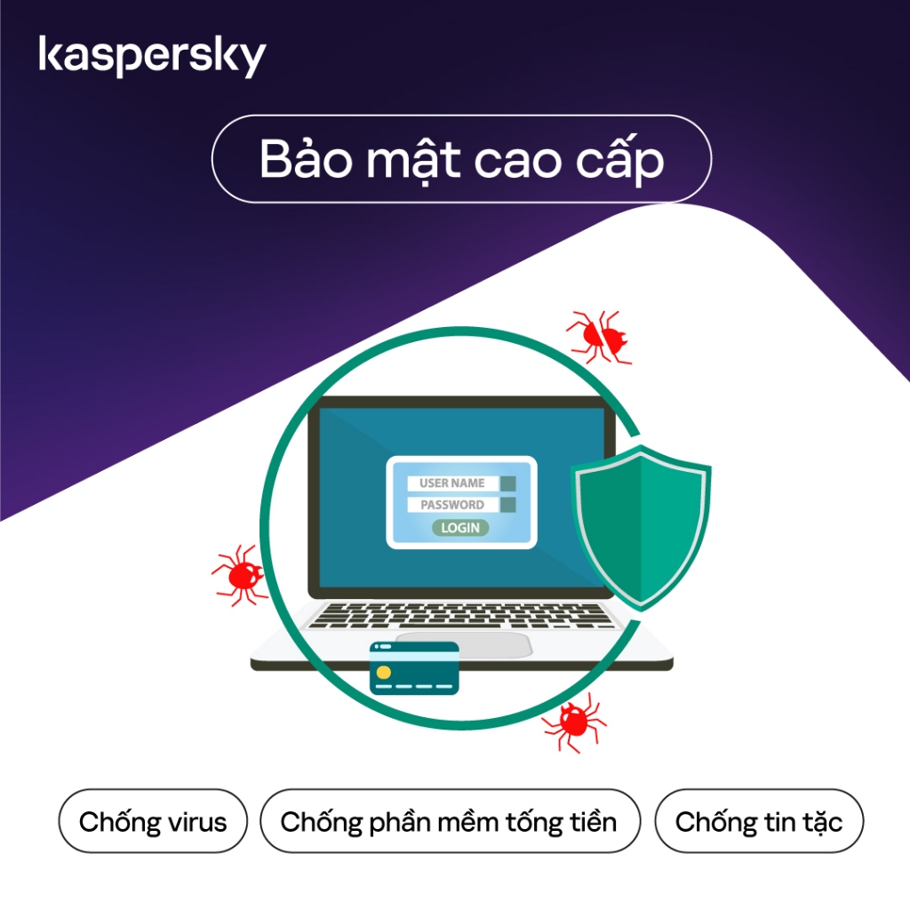 Phong Thư ( mã code Kaspersky Total Security 01 máy )