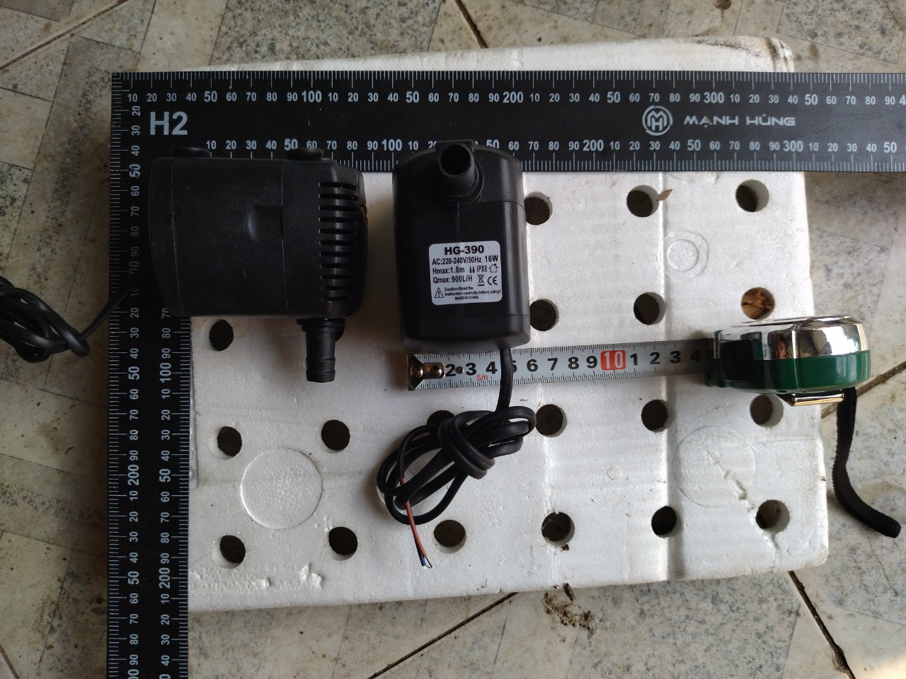 MÁY BƠM NƯỚC QUẠT HƠI NƯỚC 7W