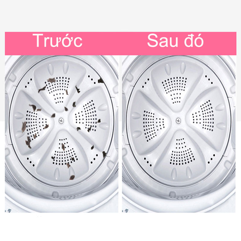 Phao lọc máy giặt, cặn bẩn trong lồng máy giặt hình bông hoa SHOPER
