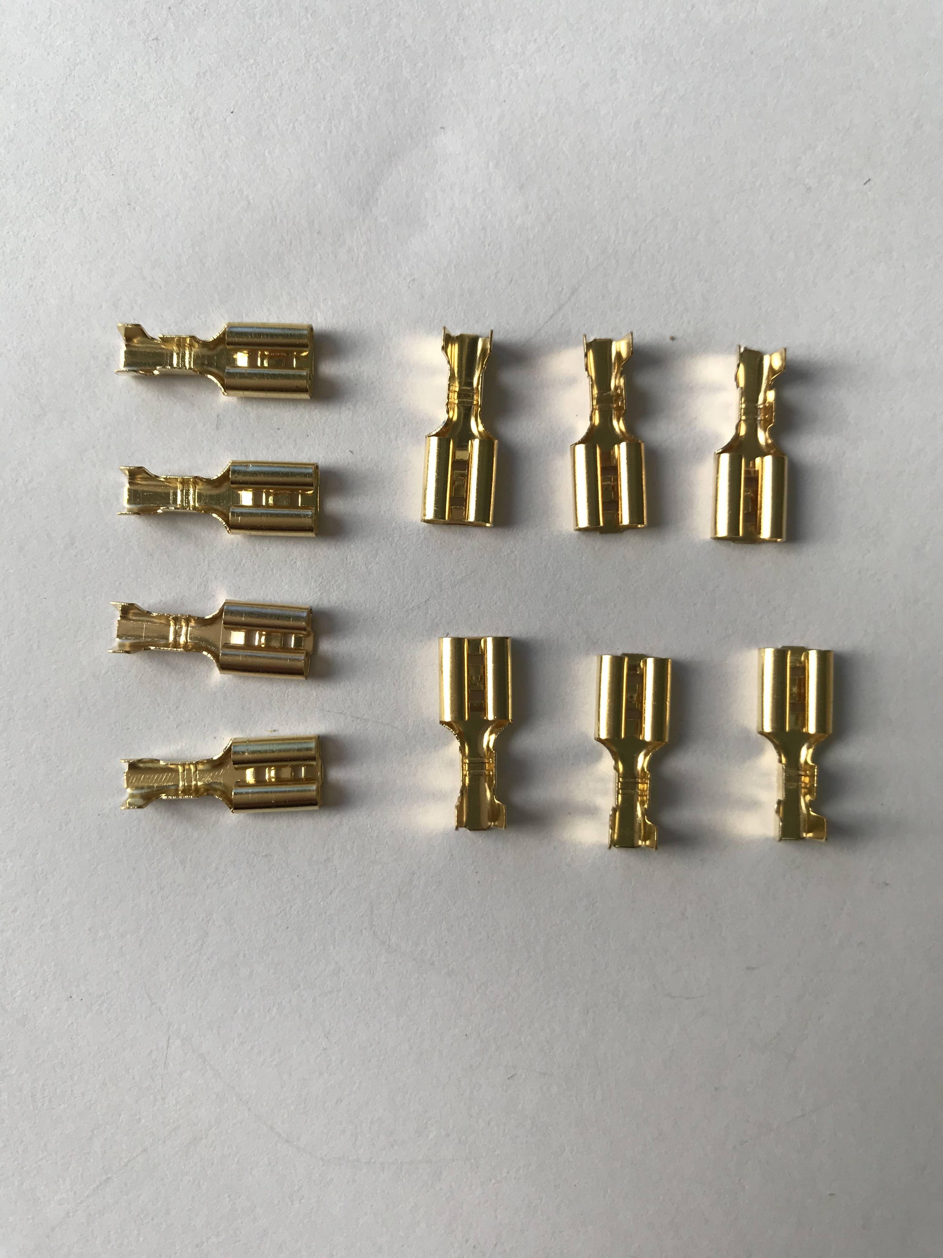 Đầu cos xe máy-Cos relay 4.8 ( 1 bịch 100 cái)