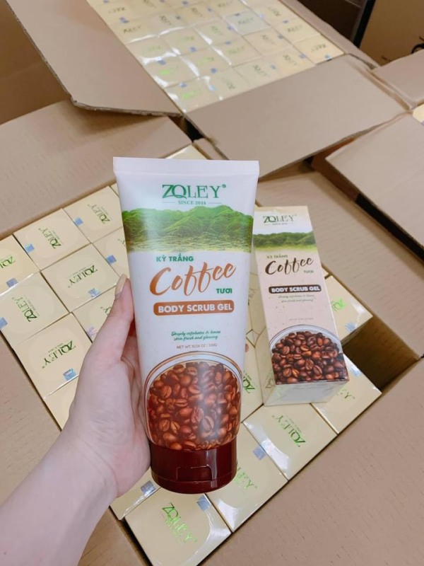 Tẩy Tế Bào Chết Toàn Thân coffee Zoley 300g giá rẻ