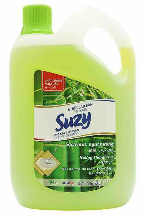 Nước lau sàn suzy (thanh trúc )4L