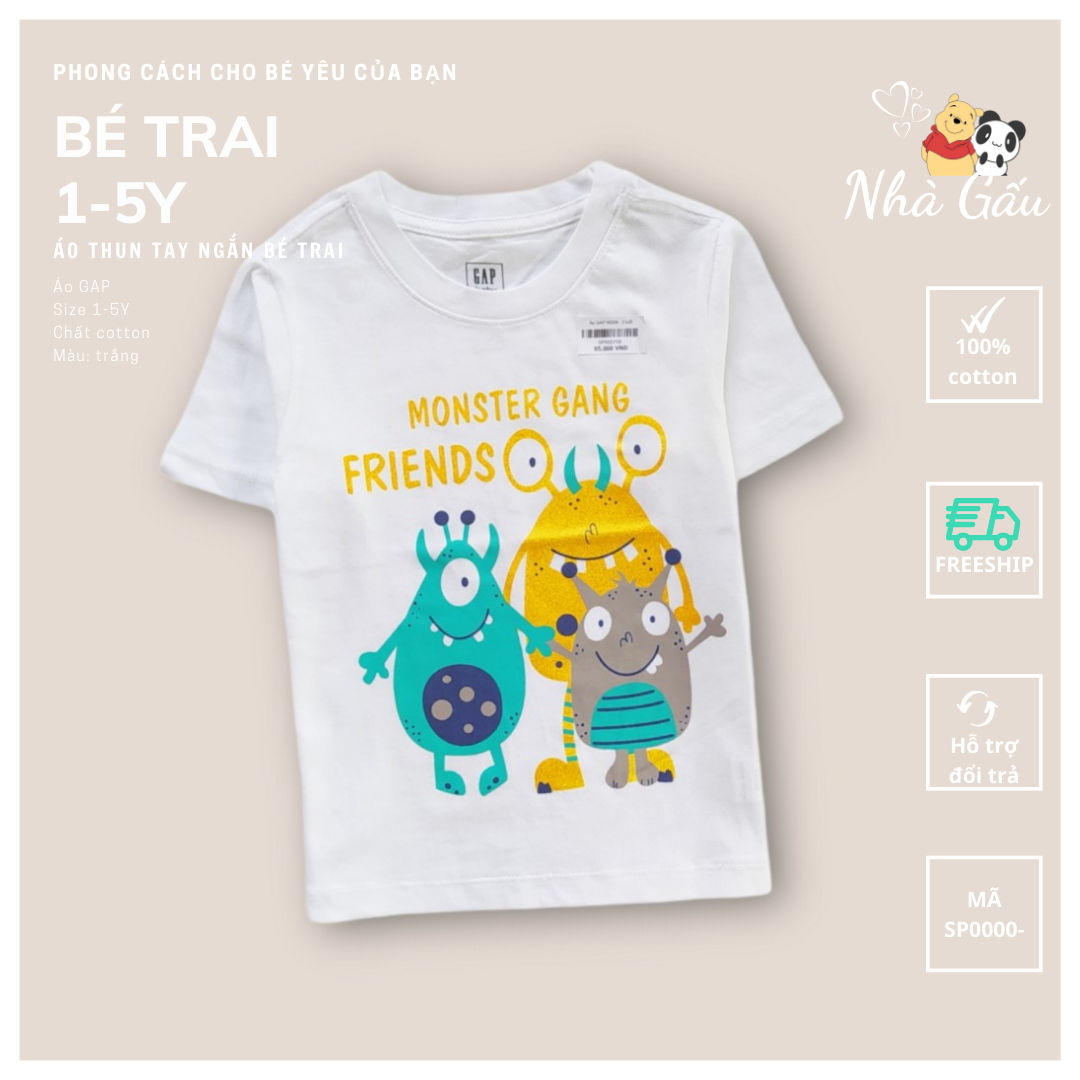 Áo thun bé trai GAP GAP Boys T-shirt