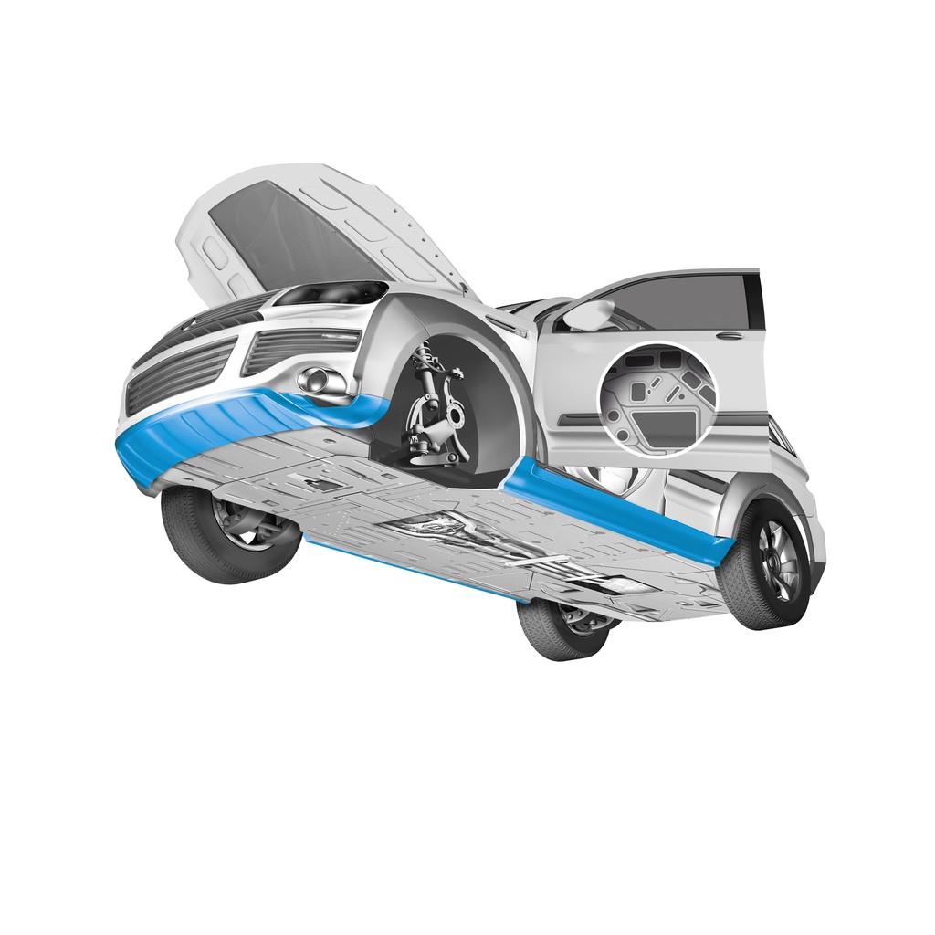 Wurth Phủ Gầm Màu Đen/ Xám Gravel Throw And Underbody Protection 1L