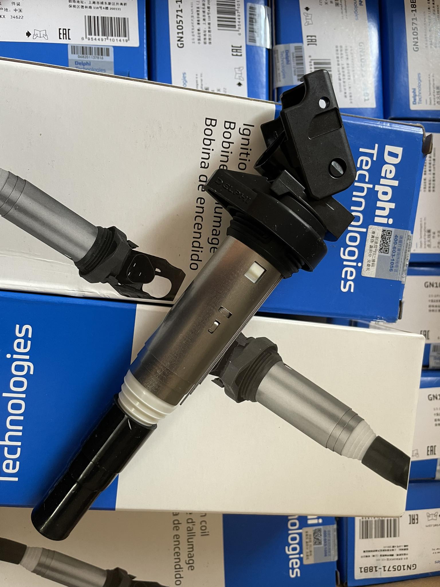 Mobin DELPHI (Bô Bin) cuộn dây đánh lửa 12138616153 dành cho xe BMW E36,E46,E60,E66,E90,E70,E71,F10,F30,E87,E83,E53,F02,F07,F15,F25,F18, Mini Coupe, PEUGOUT 5008, VINFAST LUX A, LUX SA