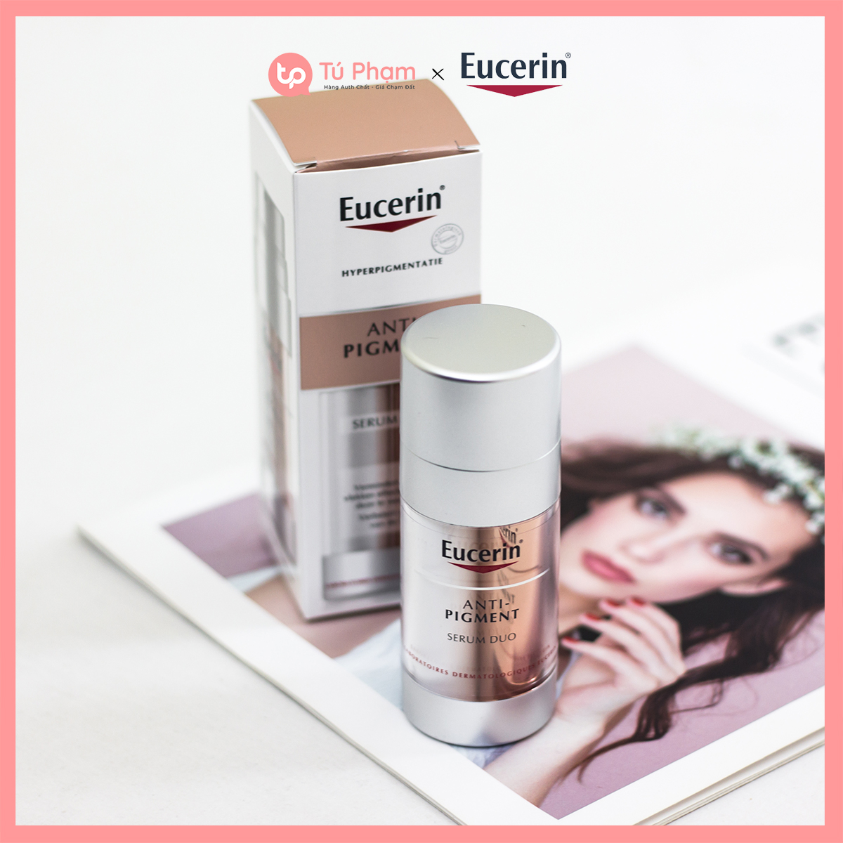 Tinh Chất Giảm Nám Eucerin Anti-Pigment Serum Duo 30ml