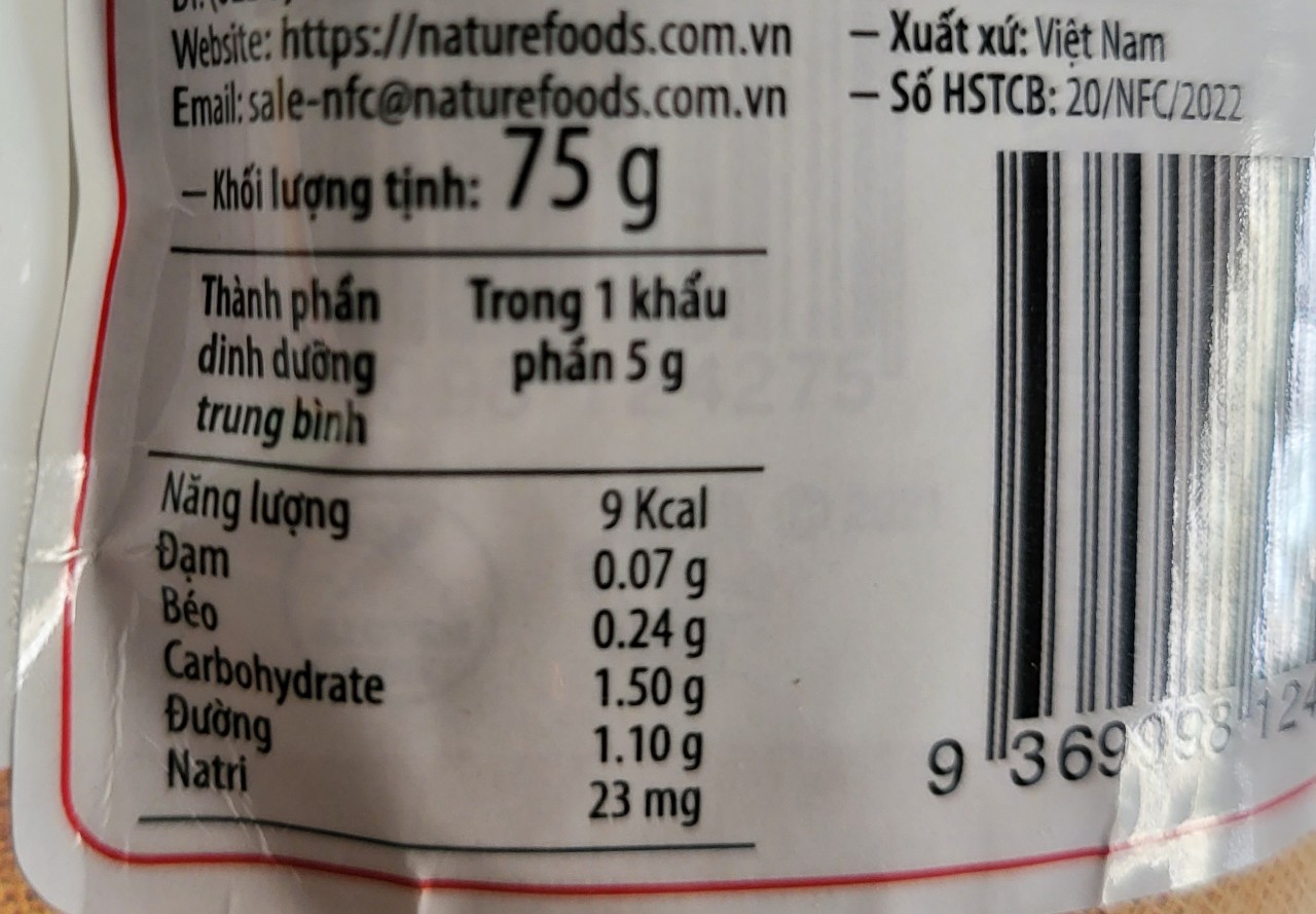 [túi 75g] XỐT GỪNG [VN] PIKT CHOPT Ginger Paste