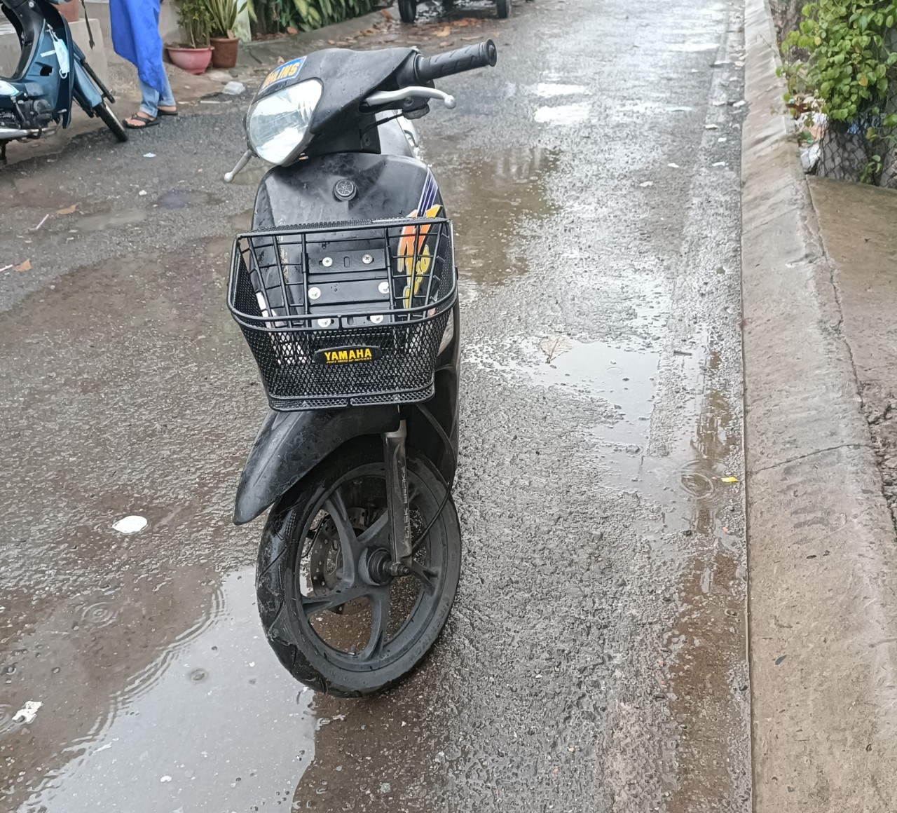 Bộ rổ xe Mio 110 đời đầu,mẫu rổ đa năng có luôn 2 pát