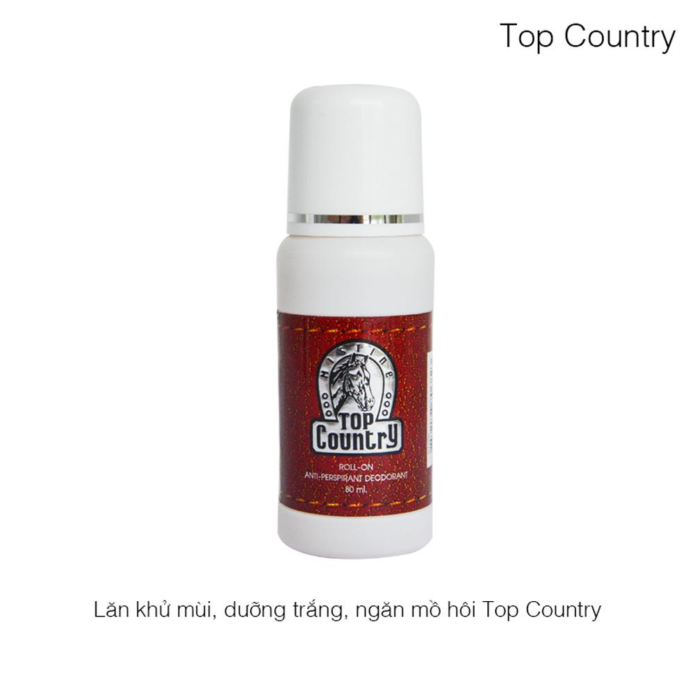 [HCM]Lăn Khử Mùi Top Country Thái Lan 60ml - Nam