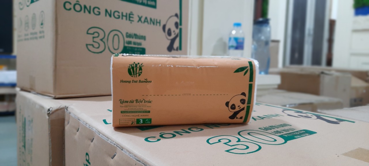 Giấy rút BamBoo - 3 lớp - 400 tờ