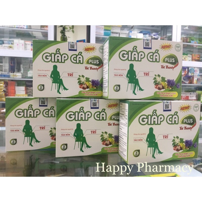 Viên Giấp Cá Tất Thành (hộp 30viên)