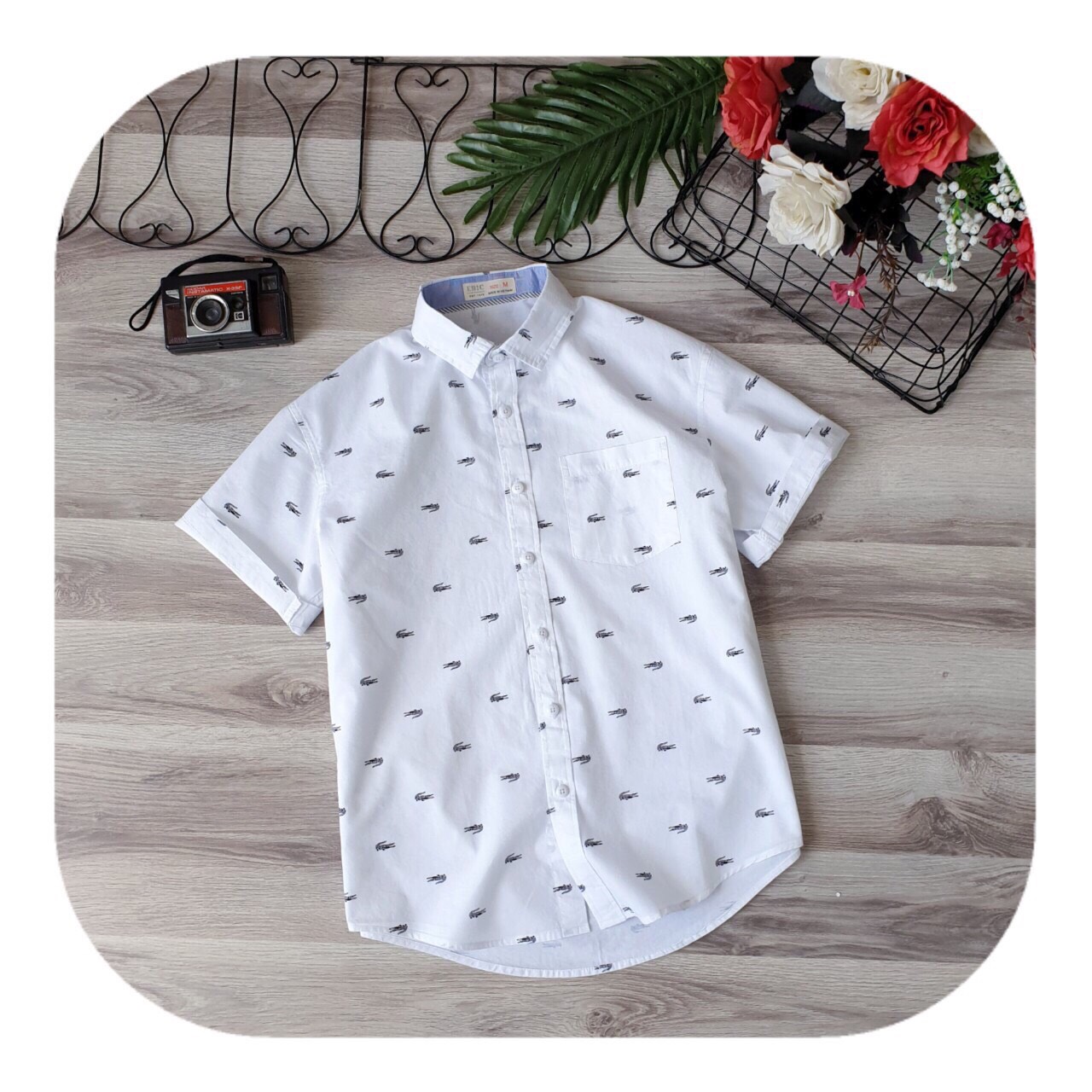 [HCM]Áo sơ mi Eric (10-25kg) #áo sơ mi nam