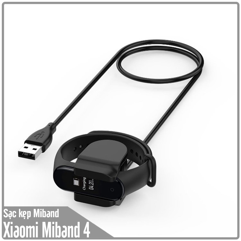 Cáp sạc kẹp dành cho Xiaomi MiBand 4