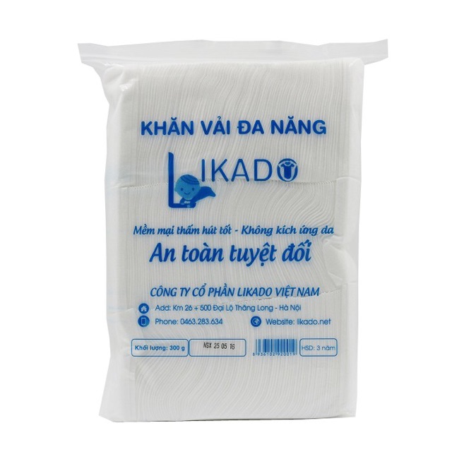 COMBO 8 GÓI KHĂN LIKADO 300G (270 TỜ)