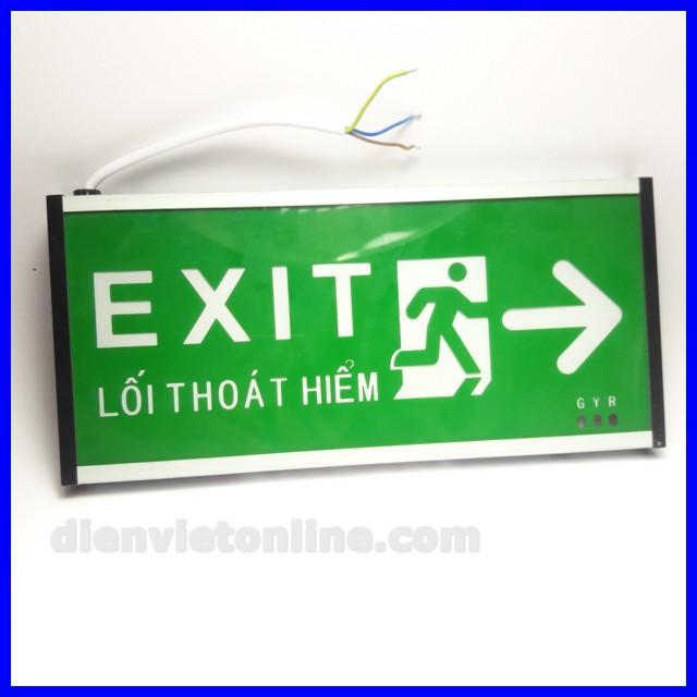 Đèn EXIT 1 mặt cao cấp - Shop uy tín và chất lượng