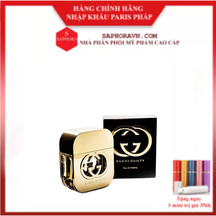 Nước hoa Mini chấm Gucci Guilty Eau De Toilette 5ml [Chính Hãng]