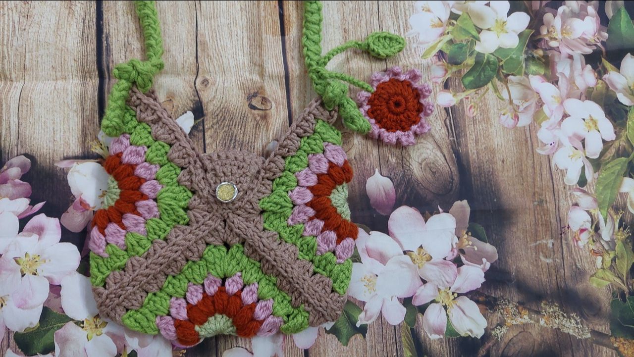 Túi len handmade đeo chéo