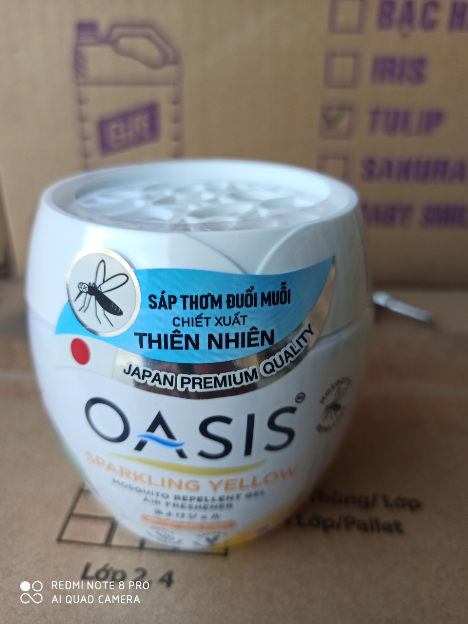 Sáp thơm đuổi muỗi OASIS
