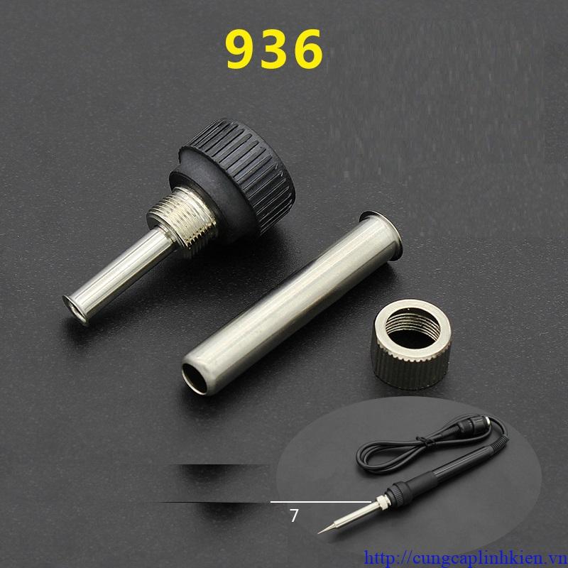 Đầu chụp mỏ hàn thay thế cho hakko936 907, mỏ hàn quick, gordak RC-7