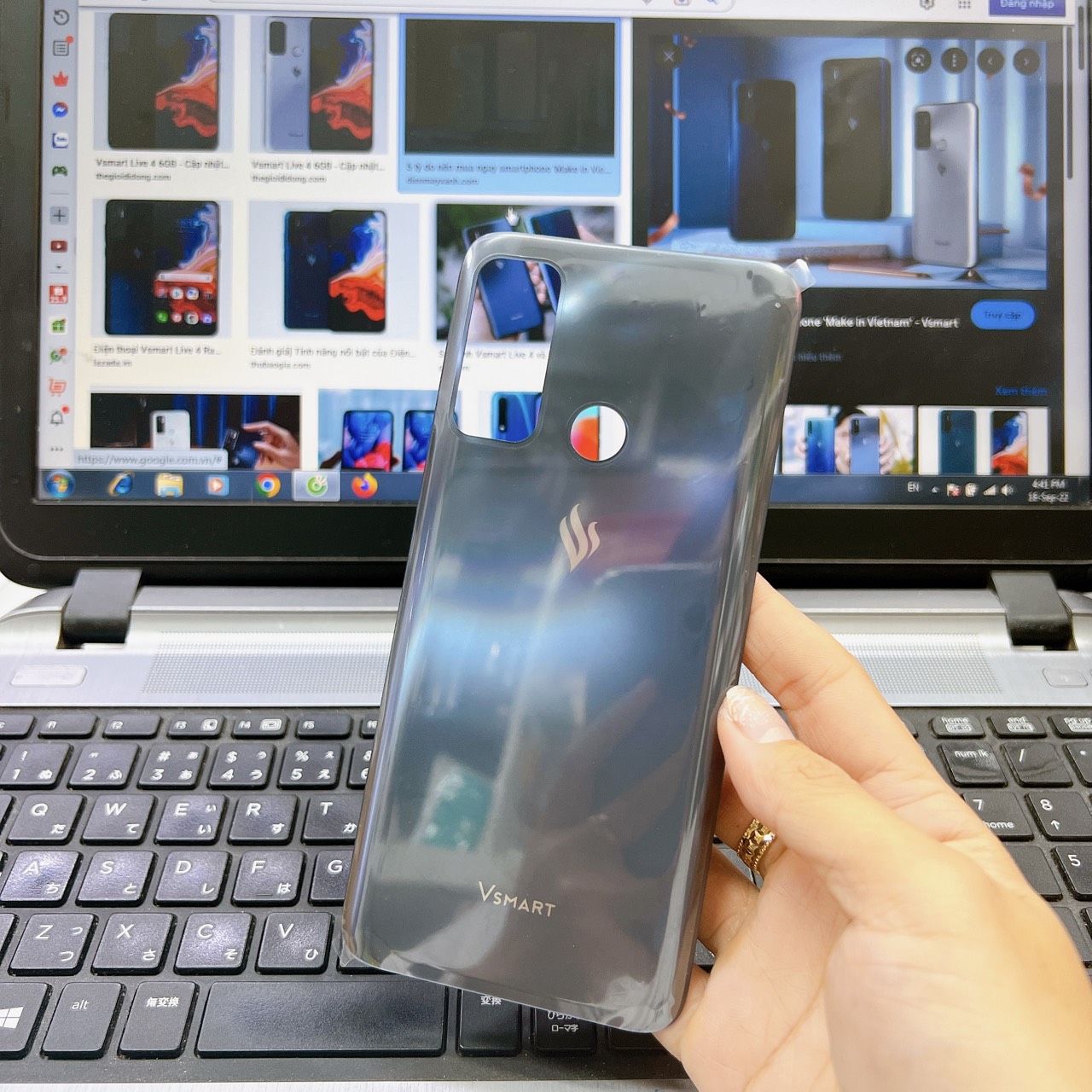 Nắp lưng Vsmart Live 4 NEW