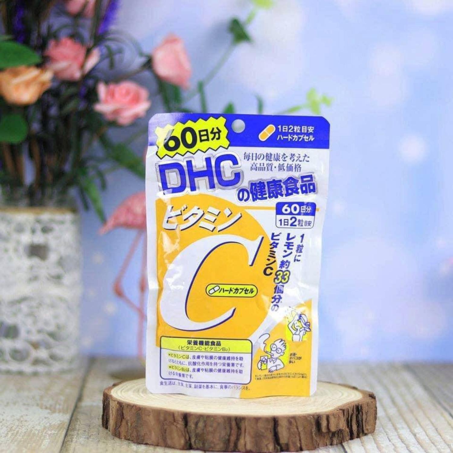 Viên Uống DHC Bổ Sung Vitamin C- 120 Viên Vitamin C Hard Capsules