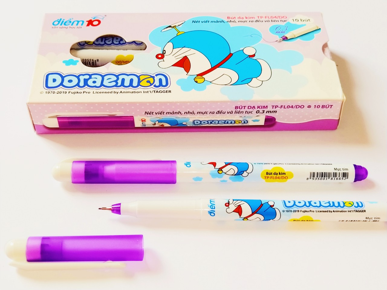 Bút lông kim Thiên Long-Doraemon FL-04