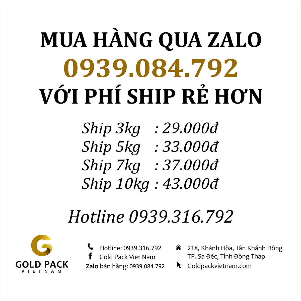 Túi OPP Dán Keo - Set 100 Túi [Gold Pack Viet Nam]