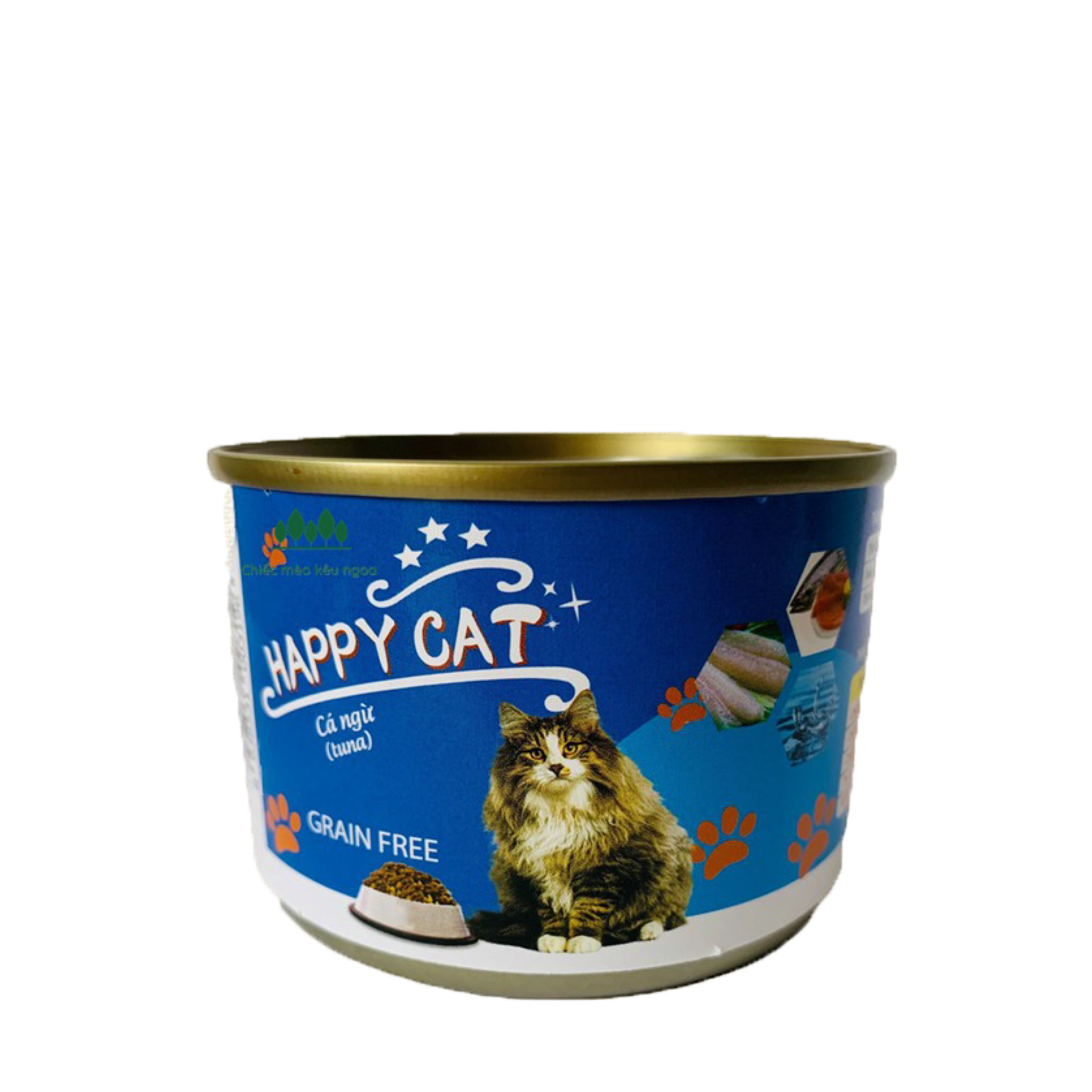 Pate Happy Cat - Pate Mèo Lon 160g