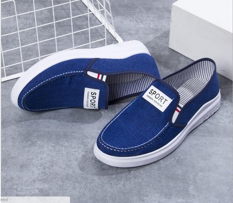 Giày Lười nam, vải jean, mã sp GL001