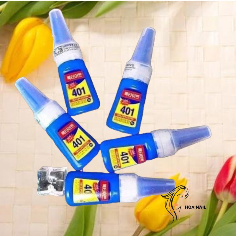 [HCM]Keo  401dán móng giả gắn đá siêu chắc