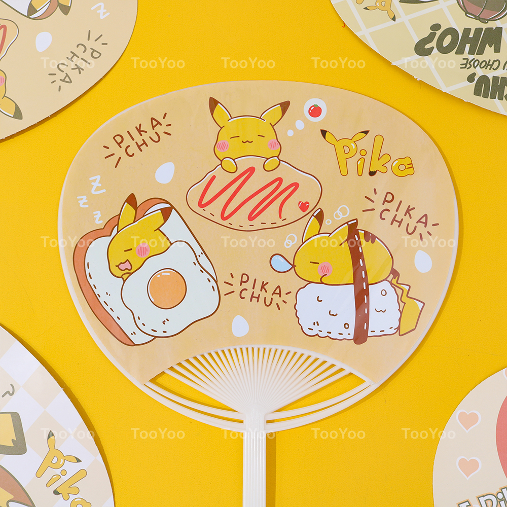 Quạt cầm tay Pikachu dễ thương cute PK0116