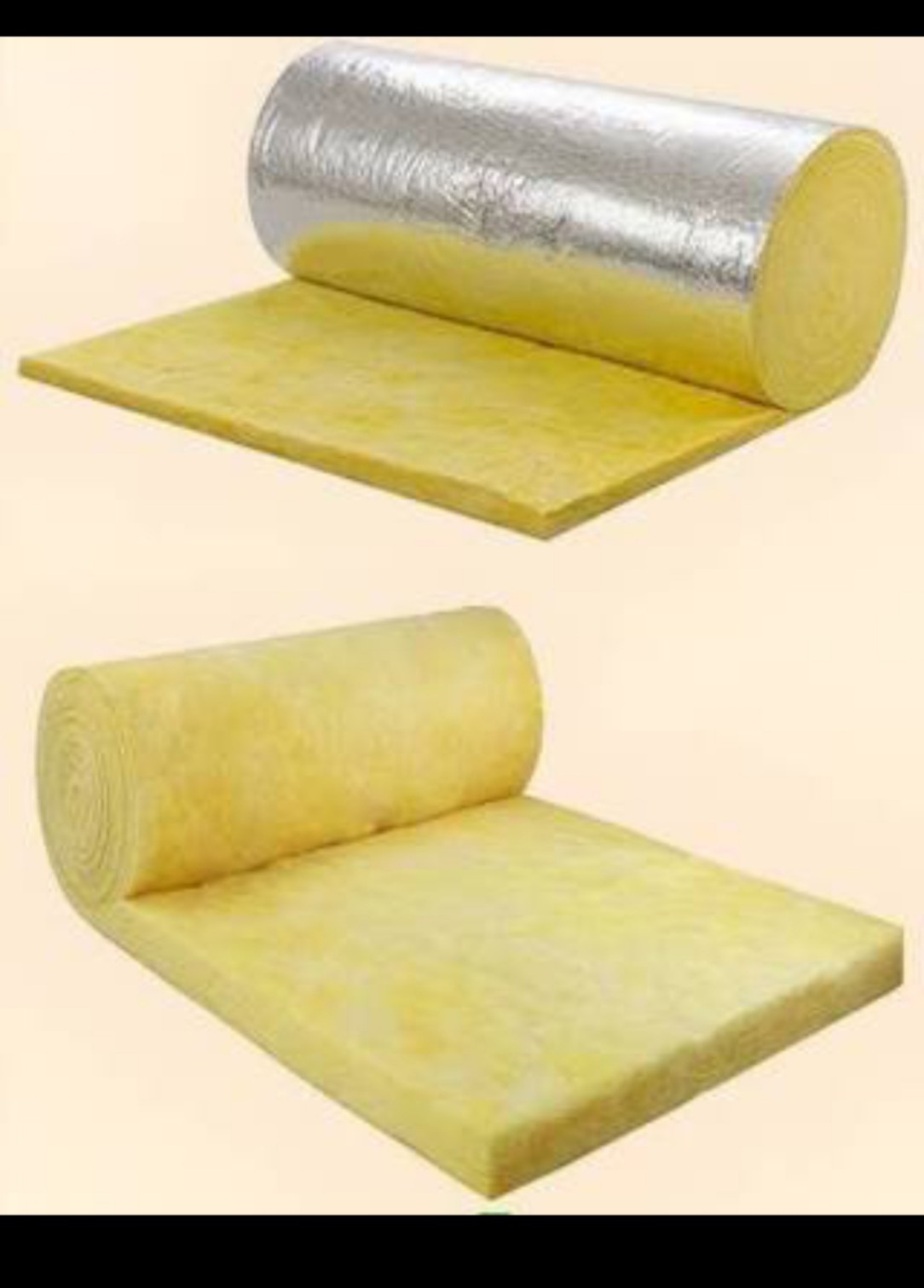 Bông thủy tinh cách nhiệt– cách âm (1m x 1m2, dày 25 mm)