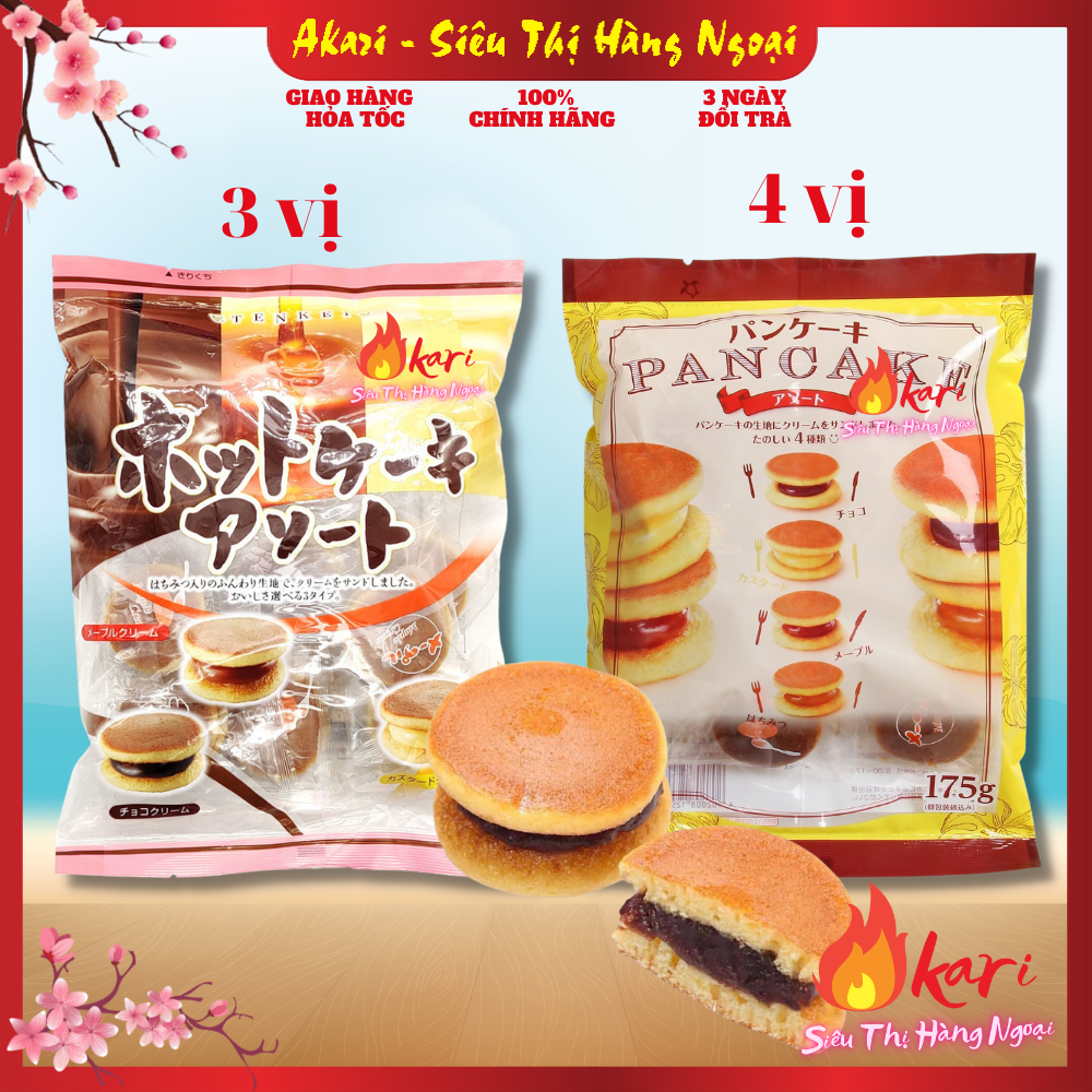 Bánh rán Tenkei tổng hợp nhiều vị nội địa Nhật Bản