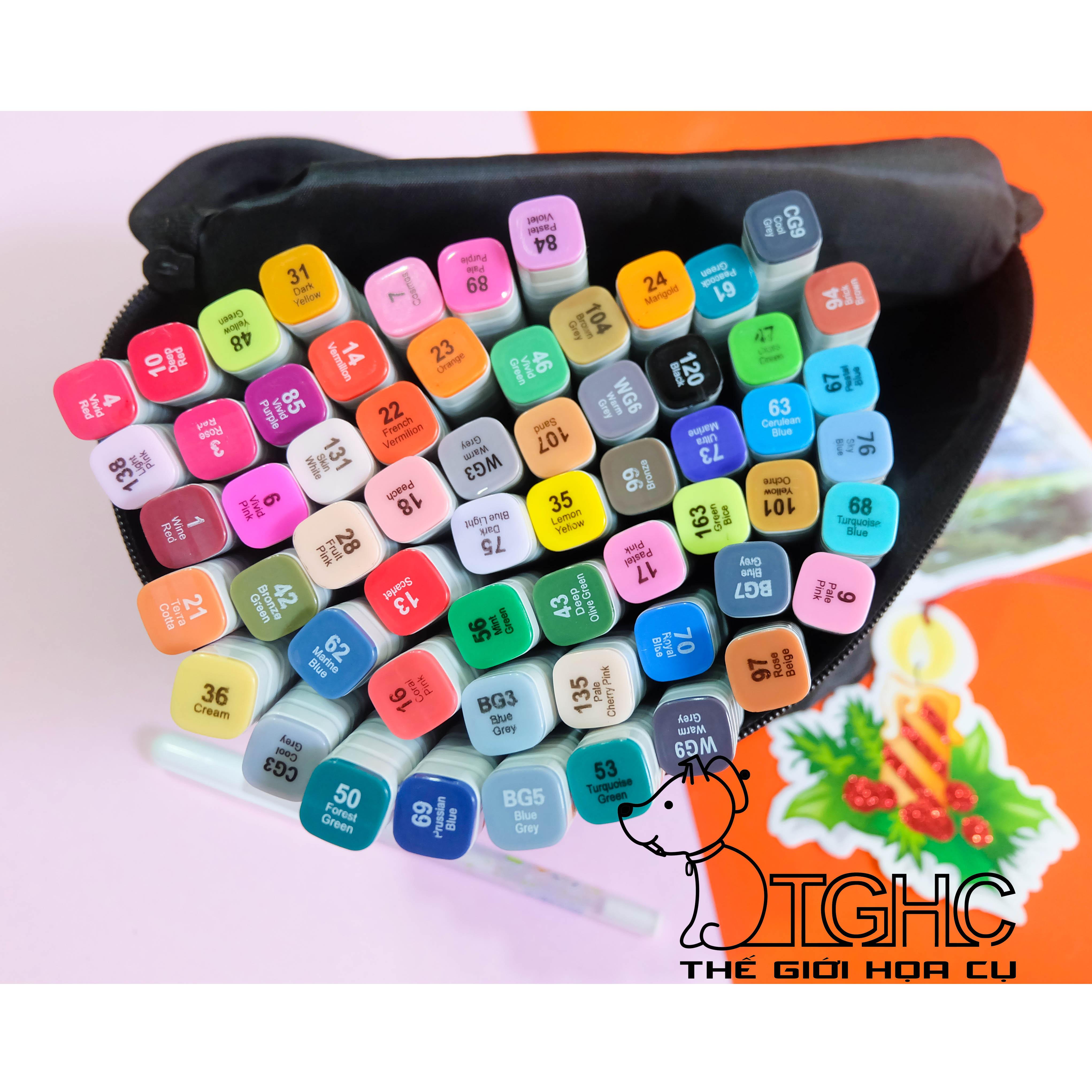 Bút Marker Touchliit 7: Bộ 60 Màu