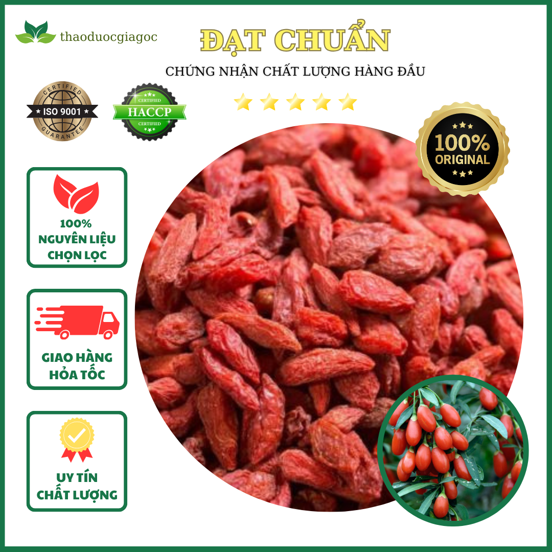 100gr kỷ tử hữu cơ loại 1