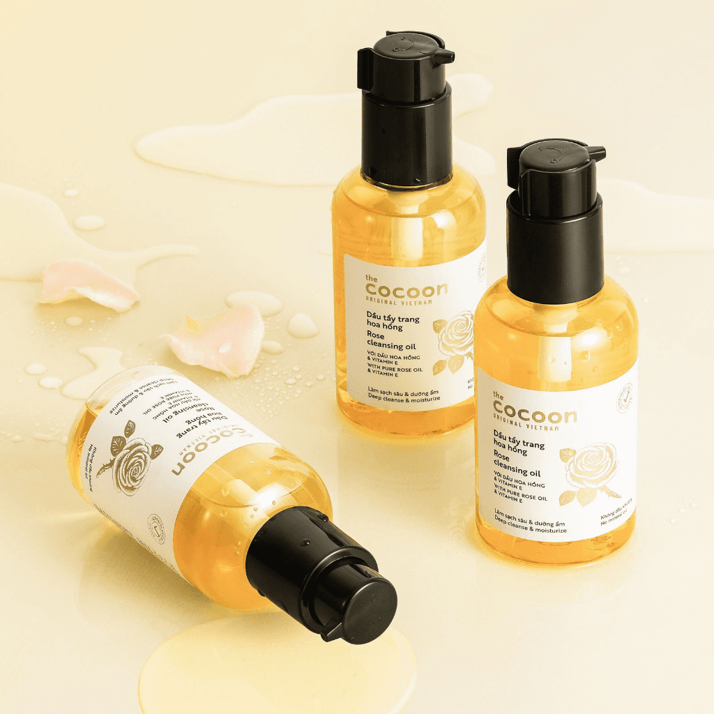 Dầu Tẩy Trang Hoa Hồng Cocoon 140Ml