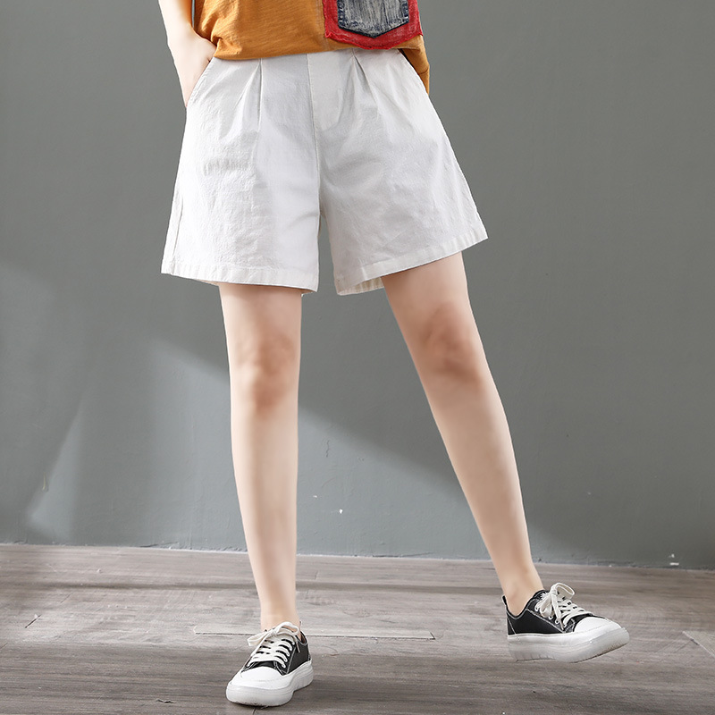 Quần short nữ chất đũi mềm nhẹ thoáng mát Y1