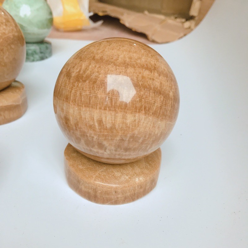CẦU BI ĐÁ PHONG THUỶ ĐƯỜNG KÍNH 9 CM
