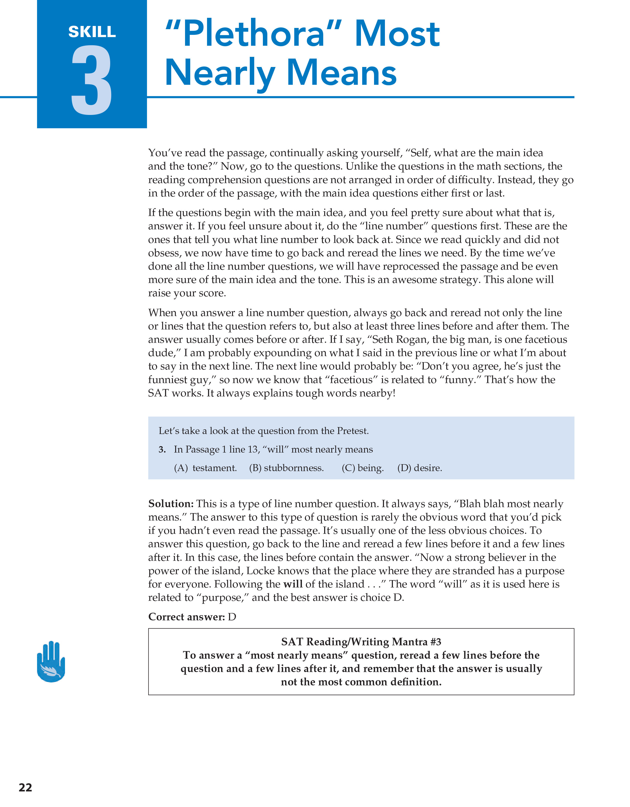 Top 50 SAT Reading, Writing, and Language Skills, 3rd Edition