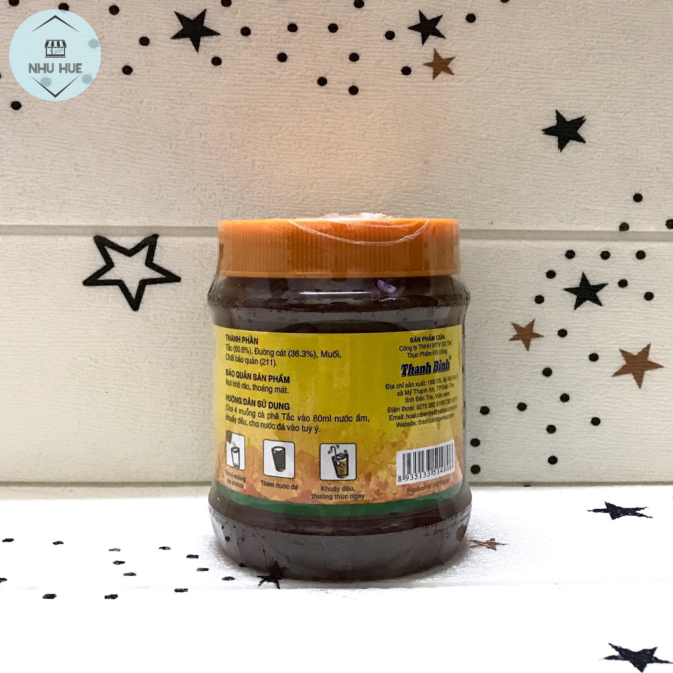 Tắc xí muội Thanh Bình (hũ 900g)