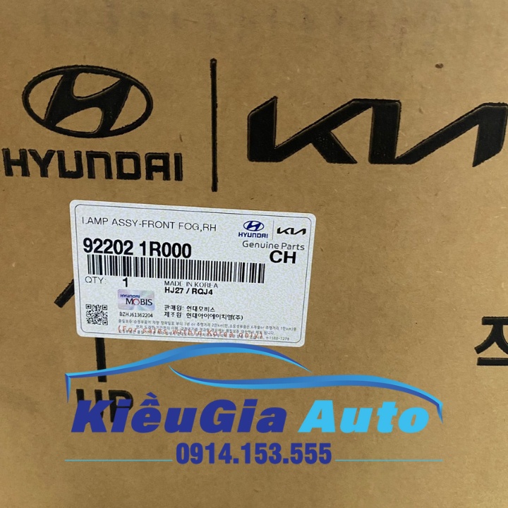 Đèn gầm (cản, sương mù) Hyundai Accent 2011-2016 Chính hãng